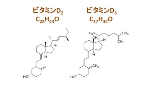 ビタミンD2とD3の違いってなに？【ビタミンDの種類など】