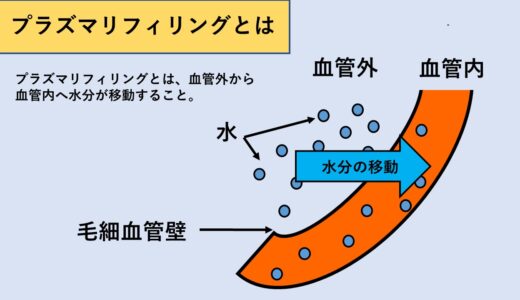 プラズマリフィリングとはなに？【膠質浸透圧・速度】